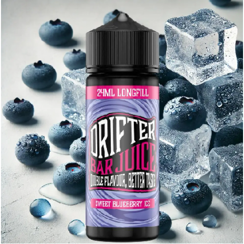 Drifter Bar Juice Sweet Blueberry Ice 24ml/120ml Flavorshot